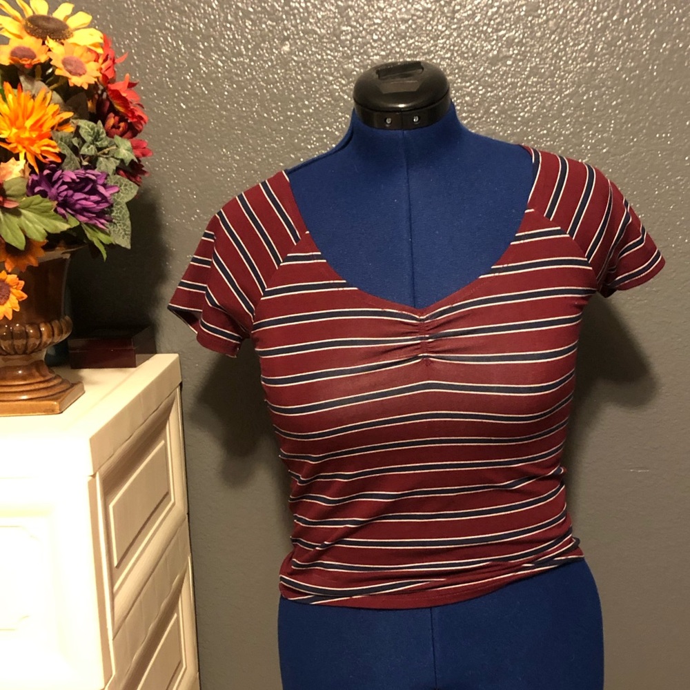 Forever 21 stretch crop top L